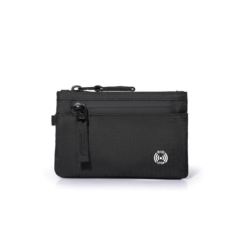 Slim RFID Wallet with Moneyclip