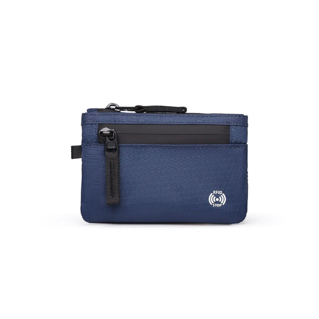Slim RFID Wallet with Moneyclip