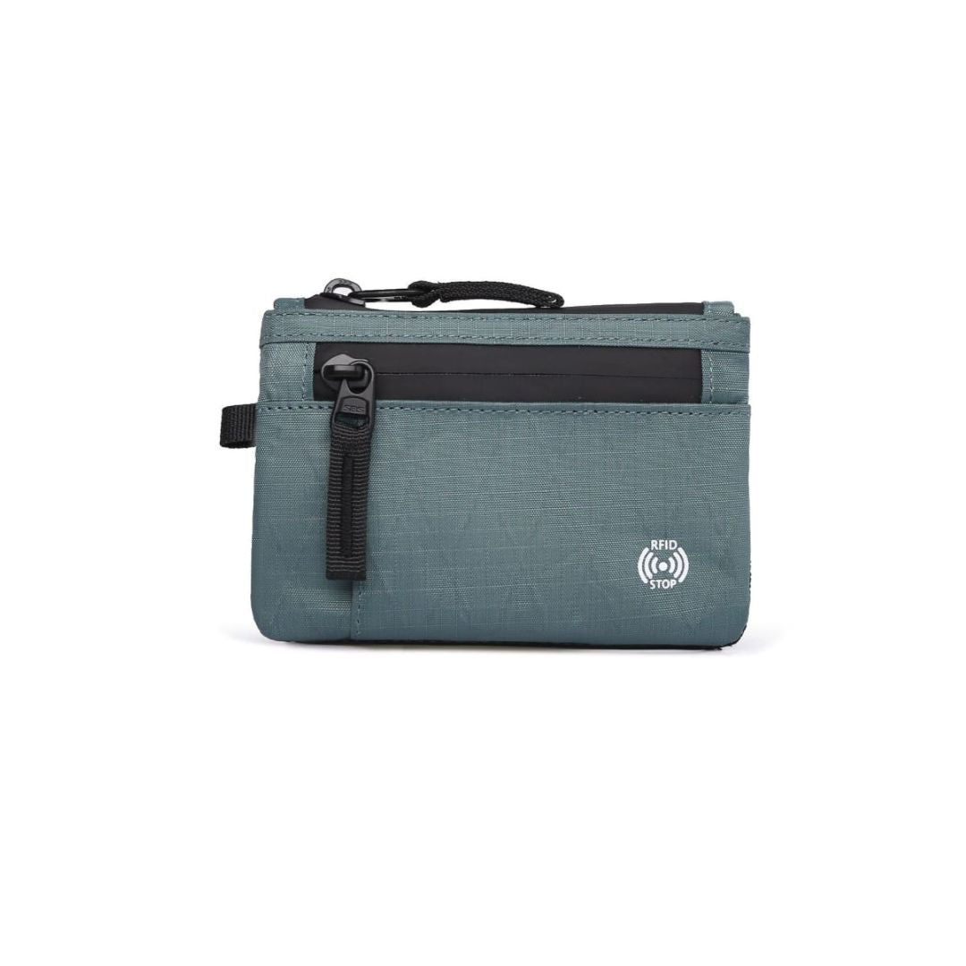 Slim RFID Wallet with Moneyclip