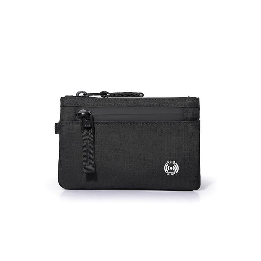 Slim RFID Wallet with Moneyclip