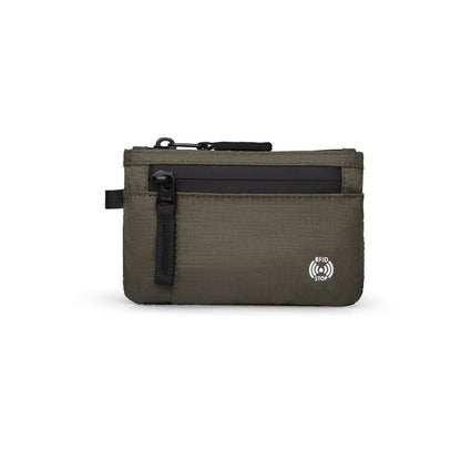 Slim RFID Wallet with Moneyclip
